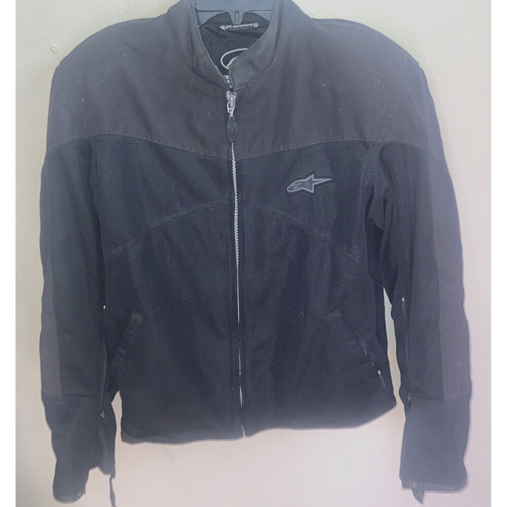 Alpinestars T-GP Plus R v2 Air Mesh Motorcycle Jacket Black Gray Large
